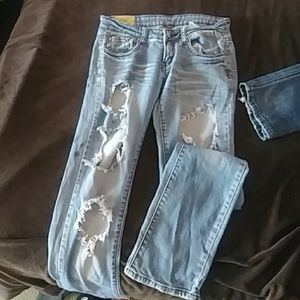 Machine jeans